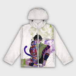 Ветровка с капюшоном женская SK8 the Infinity, цвет: 3D-белый