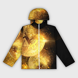 Женская ветровка БИТКОИН ЗОЛОТО BITCOIN GOLD