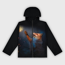 Женская ветровка Лиса и огонек