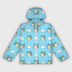 Ветровка с капюшоном женская Legosi pattern, цвет: 3D-белый