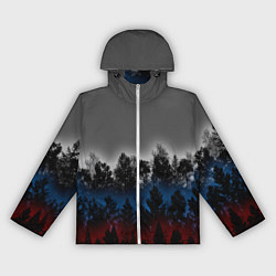 Женская ветровка Флаг из леса