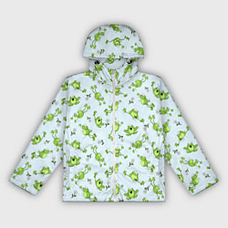 Женская ветровка Веселые лягушки