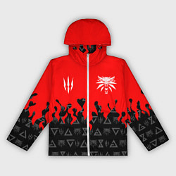 Ветровка с капюшоном женская THE WITCHER 5, цвет: 3D-белый