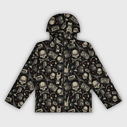 Женская ветровка Scull pattern rock