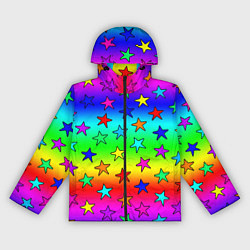 Женская ветровка Радужные звезды