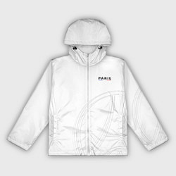 Женская ветровка PSG Core Big Logo White New 202223
