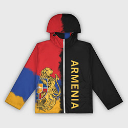 Женская ветровка Armenia Flag and emblem