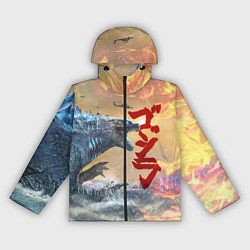 Женская ветровка ГОДЗИЛЛА АТАКУЕТ!