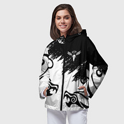 Ветровка с капюшоном женская ТОКИЙСКИЕ МСТИТЕЛИ ВАЛЬГАЛЛА, цвет: 3D-черный — фото 2
