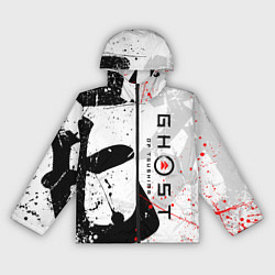 Женская ветровка GHOST OF TSUSHIMA ПРИЗРАК ЦУСИМЫ БЕЛЫЙ