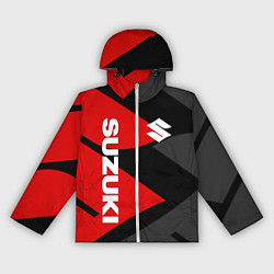 Женская ветровка SUZUKI СУЗУКИ RED LOGO