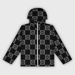 Ветровка с капюшоном женская KIZARU x BIG BABY TAPE BANDANA, цвет: 3D-белый