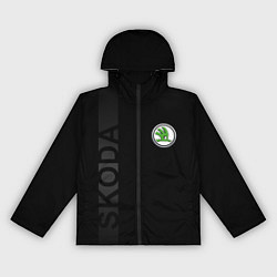 Женская ветровка Шкода, полоса