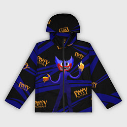 Ветровка с капюшоном женская Poppy Playtime Геометрия, цвет: 3D-черный