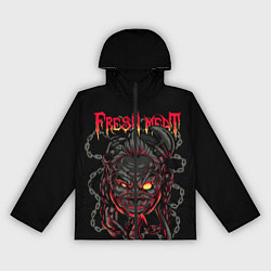 Ветровка с капюшоном женская Дота 2 Пудж Свежее мясо dota 2, цвет: 3D-черный