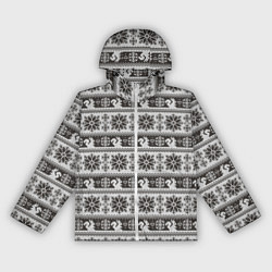 Ветровка с капюшоном женская Squirrel Pattern, цвет: 3D-белый