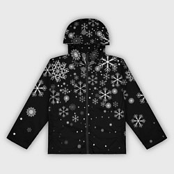 Женская ветровка Снежинки - С Новый год