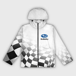 Женская ветровка Subaru, Субару Спорт, Финишный флаг