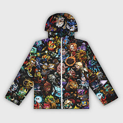 Женская ветровка DOTA 2 ВСЕ ПЕРСОНАЖИ В ЦВЕТЕ