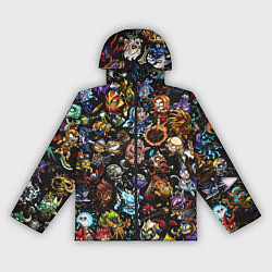 Женская ветровка DOTA 2 ВСЕ ПЕРСОНАЖИ В ЦВЕТЕ