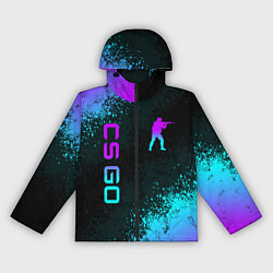 Женская ветровка CS GO NEON SYMBOL STYLE SKIN КС ГО НЕОН