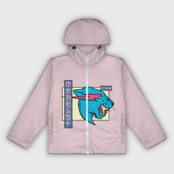 Ветровка с капюшоном женская Mr Beast Japan Full Print, цвет: 3D-белый
