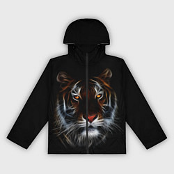 Женская ветровка Тигр в Темноте Глаза Зверя