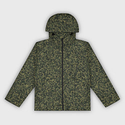 Женская ветровка Цифра Флора пиксельный камуфляж
