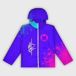 Женская ветровка Stray: Acid Paints