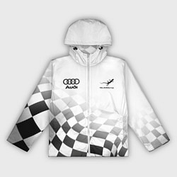 Женская ветровка Audi Quattro, Ауди Кватро, Финишный флаг