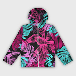 Женская ветровка Папоротниковый неон