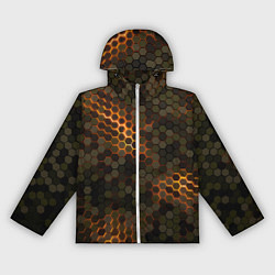 Женская ветровка СТАЛЬНОЙ КАМУФЛЯЖ 3Д БРОНЯ СВЕЧЕНИЕ