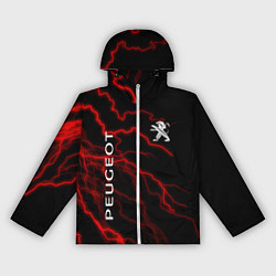 Женская ветровка Peugeot: Разряд молнии