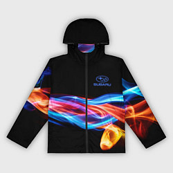 Женская ветровка Subaru Пламя огня
