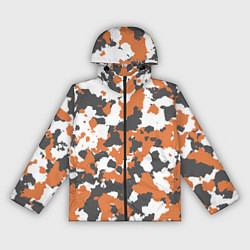 Женская ветровка Orange Camo