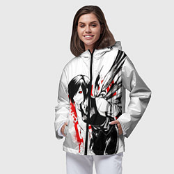 Ветровка с капюшоном женская ТОУКА TOKYO GHOUL, цвет: 3D-черный — фото 2