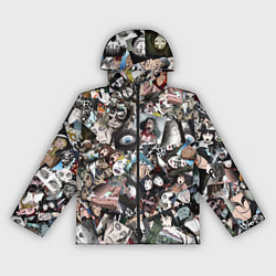 Ветровка с капюшоном женская Ito Junji Collection, цвет: 3D-черный