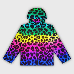 Женская ветровка Leopard Pattern Neon