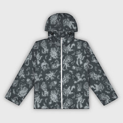 Женская ветровка Морские Котики: Черный