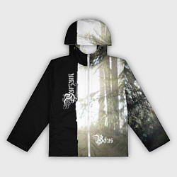 Ветровка с капюшоном женская Burzum - Belus, цвет: 3D-белый