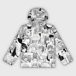 Женская ветровка О моём происхождении в слизь pattern