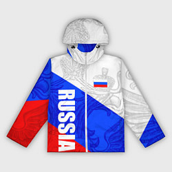 Женская ветровка RUSSIA - SPORTWEAR - ТРИКОЛОР