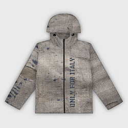 Женская ветровка Only for Italy Мешковина Авангард Hype