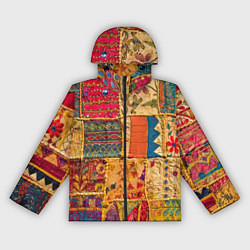 Женская ветровка Пэчворк Лоскутное одеяло Patchwork Quilt