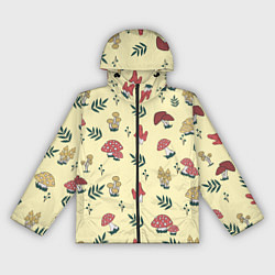 Женская ветровка Mushroom, грибы- грибочки