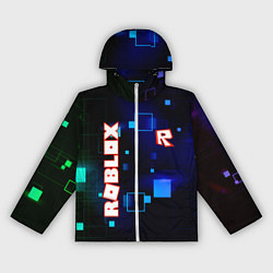Женская ветровка ROBLOX неоновые кубики
