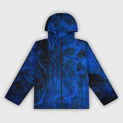 Женская ветровка Синий абстрактный дым