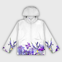 Женская ветровка Любимые Ирисы