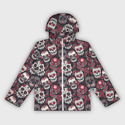 Женская ветровка День мертвых Черепа Мексика
