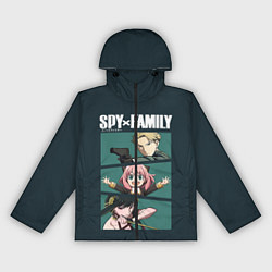 Женская ветровка SPY X FAMILY СЕМЬЯ ШПИОНА ЛОЙД, АНЯ, ЙОР
